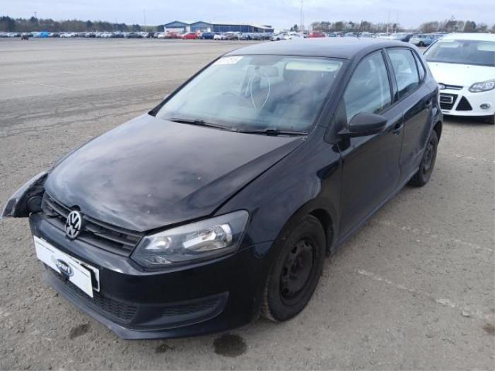 Volkswagen Polo V 1.2 12V Sloopvoertuig (2010, Blank, Blauw)