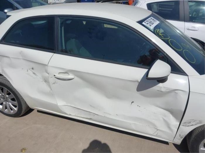 Audi A1 Sportback 1.4 TFSI 16V 122 Sloopvoertuig (2013, Wit)