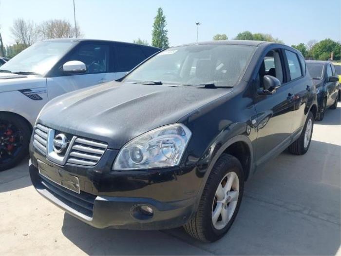 Nissan Qashqai 2.0 16V Sloopvoertuig (2008, Zwart, Saffierzwart)