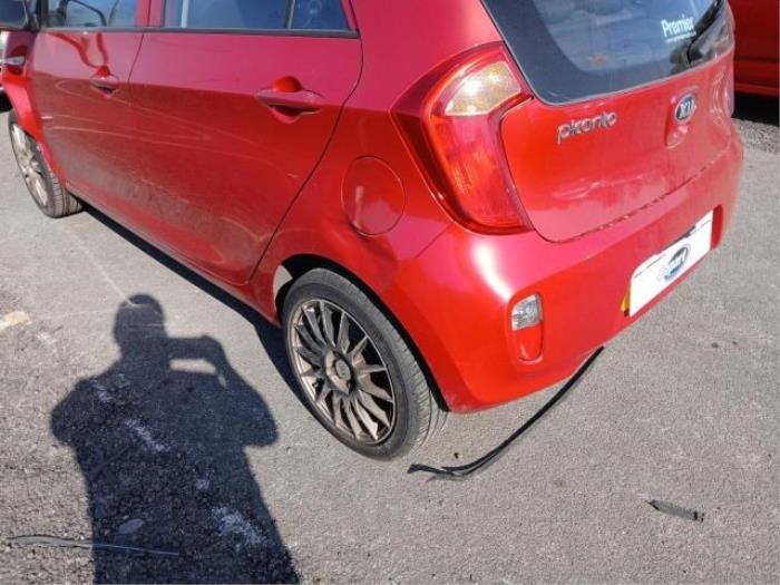 Kia Picanto 1.0 12V Sloopvoertuig (2013, Rood)