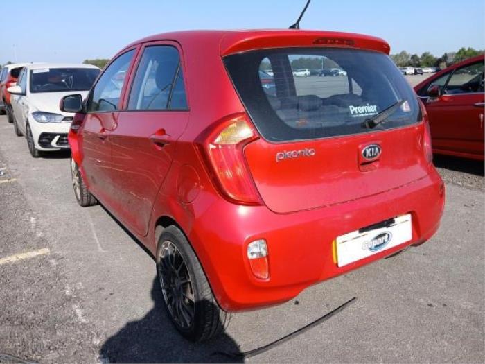 Kia Picanto 1.0 12V Sloopvoertuig (2013, Rood)