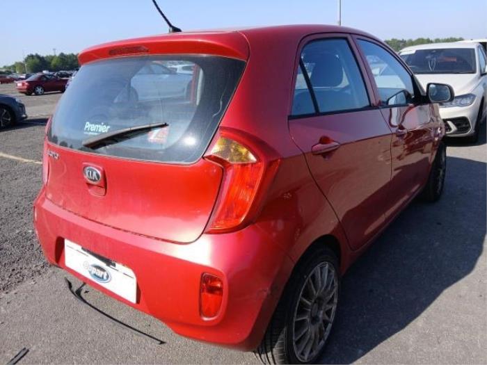 Kia Picanto 1.0 12V Sloopvoertuig (2013, Rood)