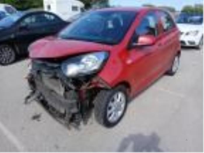 Kia Picanto 1.0 12V Sloopvoertuig (2014, Rood)