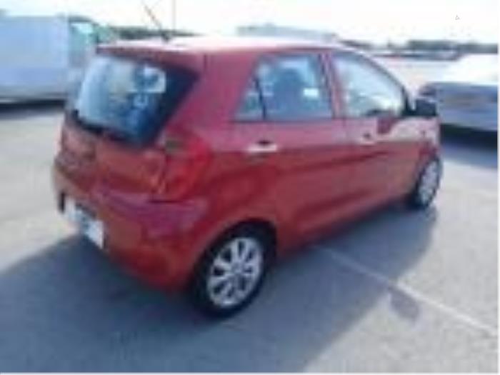 Kia Picanto 1.0 12V Sloopvoertuig (2014, Rood)