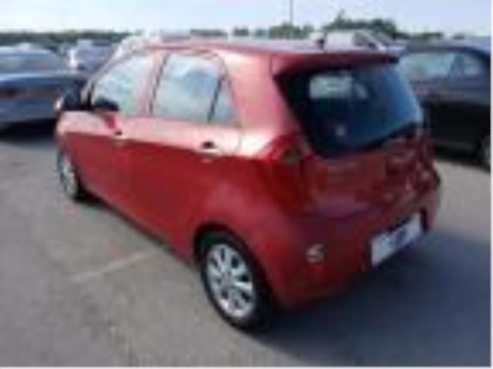 Kia Picanto 1.0 12V Sloopvoertuig (2014, Rood)