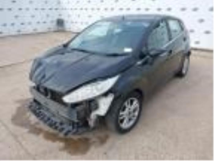 Ford Fiesta 6 1.0 EcoBoost 12V 100 Sloopvoertuig (2015, Zwart)