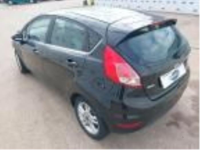 Ford Fiesta 6 1.0 EcoBoost 12V 100 Sloopvoertuig (2015, Zwart)