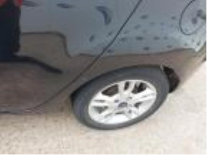 Ford Fiesta 6 1.0 EcoBoost 12V 100 Sloopvoertuig (2015, Zwart)