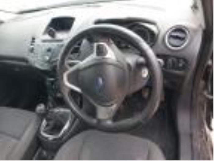 Ford Fiesta 6 1.0 EcoBoost 12V 100 Sloopvoertuig (2015, Zwart)