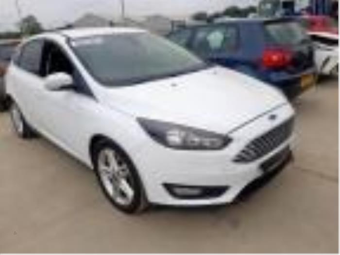 Ford Focus 3 1.0 Ti-VCT EcoBoost 12V 125 Sloopvoertuig (2016, Wit)