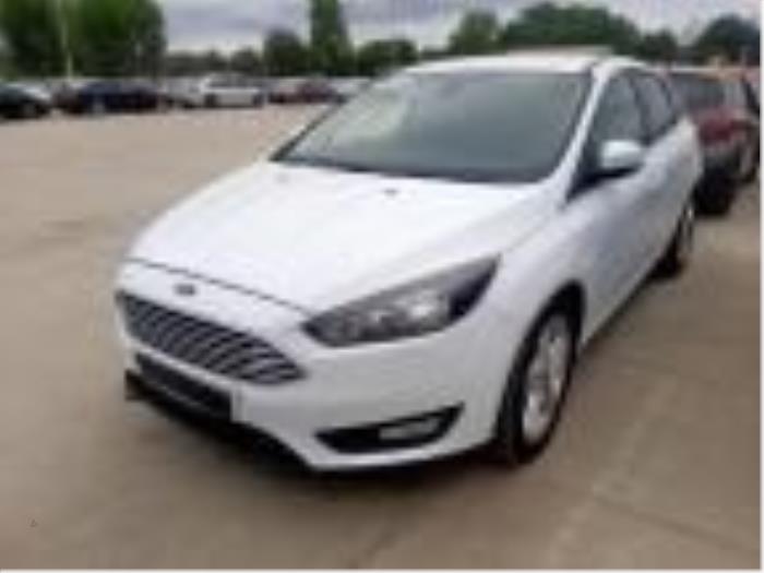 Ford Focus 3 1.0 Ti-VCT EcoBoost 12V 125 Sloopvoertuig (2016, Wit)