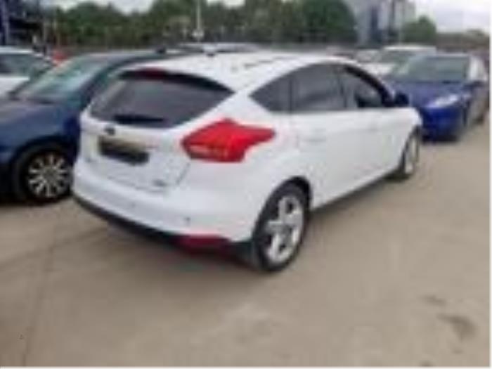 Ford Focus 3 1.0 Ti-VCT EcoBoost 12V 125 Sloopvoertuig (2016, Wit)