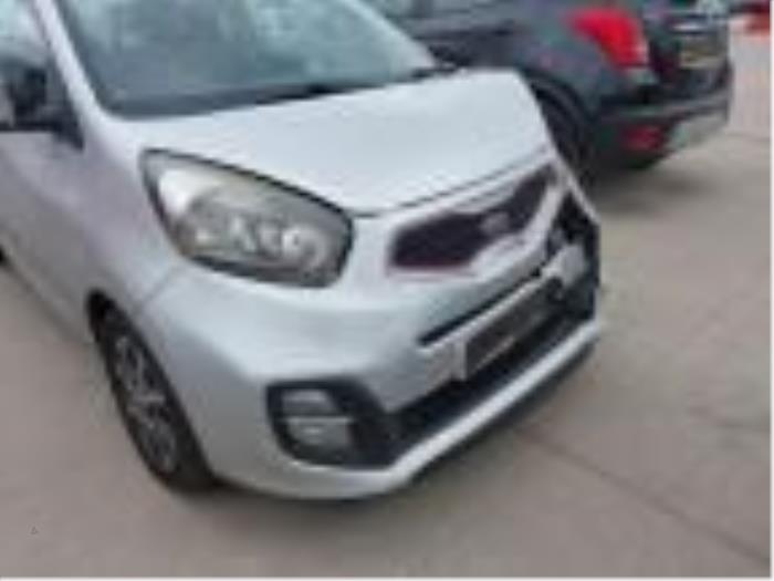 Kia Picanto 1.0 12V Sloopvoertuig (2012, Zilvergrijs)