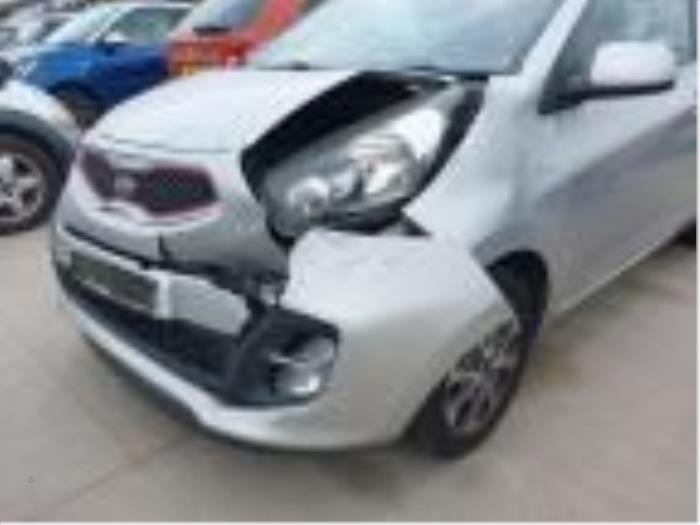 Kia Picanto 1.0 12V Sloopvoertuig (2012, Zilvergrijs)