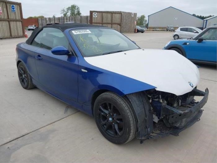 BMW 1 serie 120i 16V Sloopvoertuig (2008, Blauw)