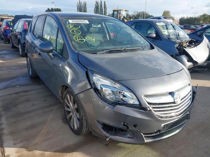 Opel Meriva 1.4 Turbo 16V Ecotec Sloopvoertuig (2015, Donker, Grijs)