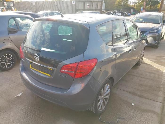 Opel Meriva 1.4 Turbo 16V Ecotec Sloopvoertuig (2015, Donker, Grijs)