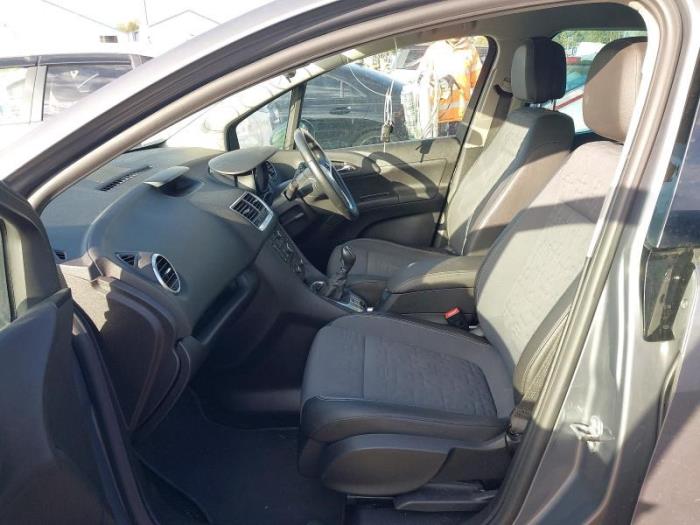 Opel Meriva 1.4 Turbo 16V Ecotec Sloopvoertuig (2015, Donker, Grijs)