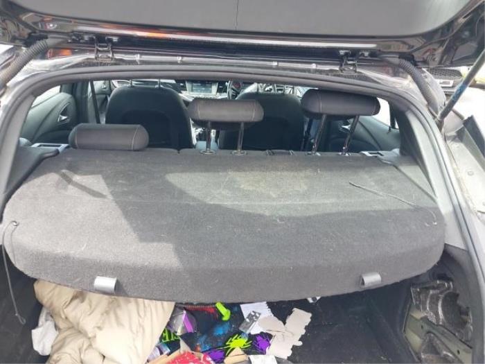 Opel Astra K 1.0 SIDI Turbo 12V Sloopvoertuig (2016, Zwart)