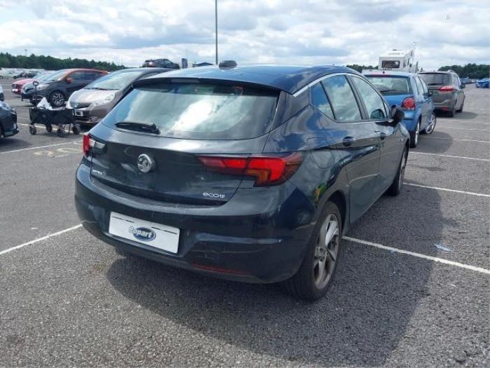 Opel Astra K 1.0 SIDI Turbo 12V Sloopvoertuig (2016, Zwart)