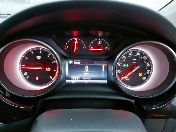 Opel Astra K 1.0 Turbo 12V Sloopvoertuig (2018, Donker, Blauw)