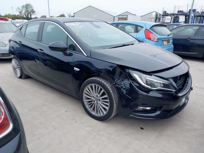 Opel Astra K 1.0 Turbo 12V Sloopvoertuig (2018, Donker, Blauw)