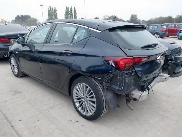 Opel Astra K 1.0 Turbo 12V Sloopvoertuig (2018, Donker, Blauw)
