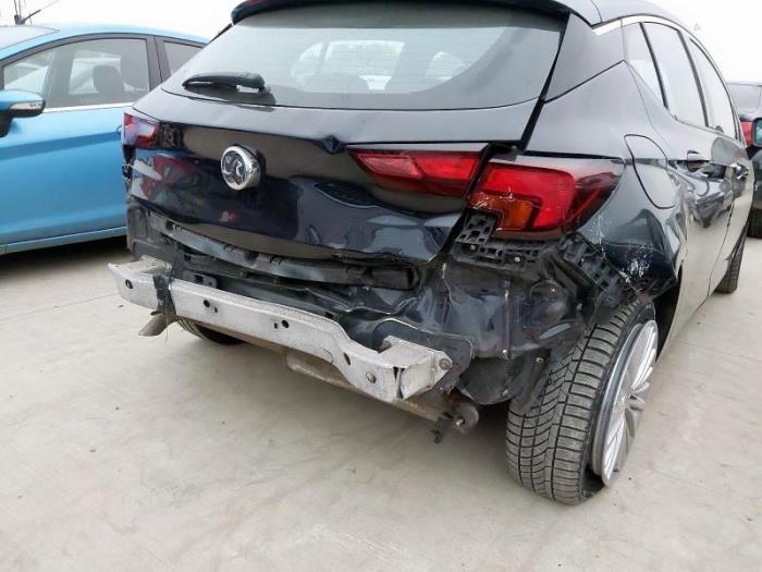 Opel Astra K 1.0 Turbo 12V Sloopvoertuig (2018, Donker, Blauw)