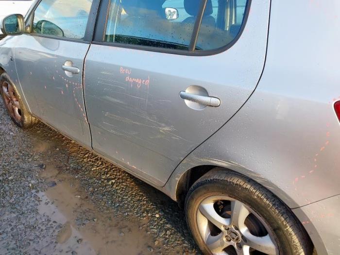 Skoda Fabia II 1.2i 12V Sloopvoertuig (2013, Zilver)