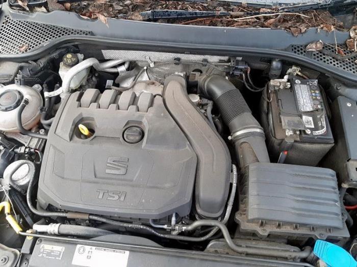 Seat Leon 1.5 TSI 16V Sloopvoertuig (2019, Zwart)