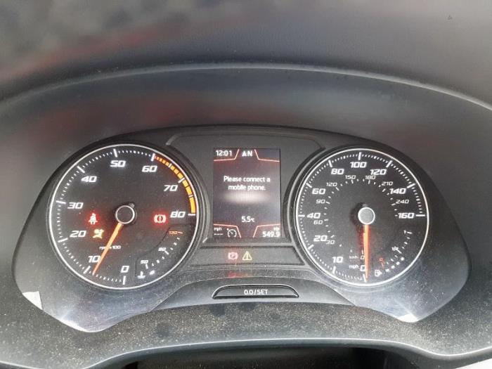 Seat Leon 1.5 TSI 16V Sloopvoertuig (2019, Zwart)