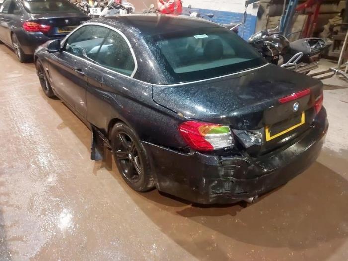 BMW 4 serie 428i 2.0 Turbo 16V Sloopvoertuig (2014, Zwart)