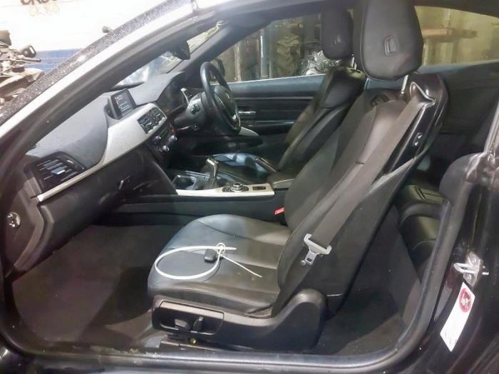 BMW 4 serie 428i 2.0 Turbo 16V Sloopvoertuig (2014, Zwart)