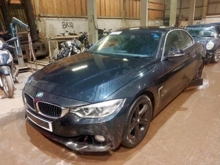 BMW 4 serie 428i 2.0 Turbo 16V Sloopvoertuig (2014, Zwart)