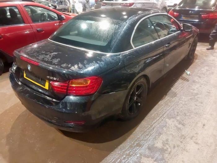 BMW 4 serie 428i 2.0 Turbo 16V Sloopvoertuig (2014, Zwart)