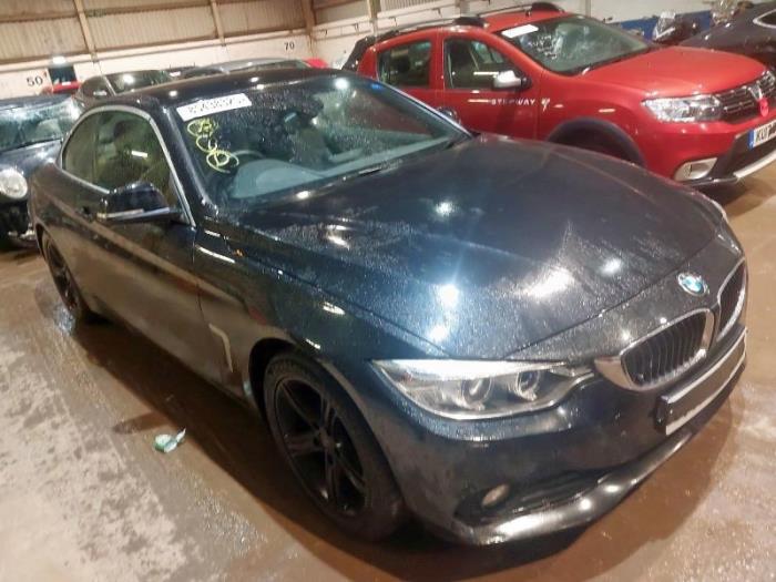 BMW 4 serie 428i 2.0 Turbo 16V Sloopvoertuig (2014, Zwart)