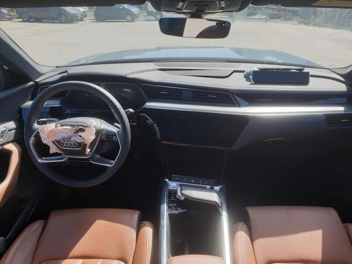 Audi e-tron 55 quattro Sloopvoertuig (2019, Blauw)
