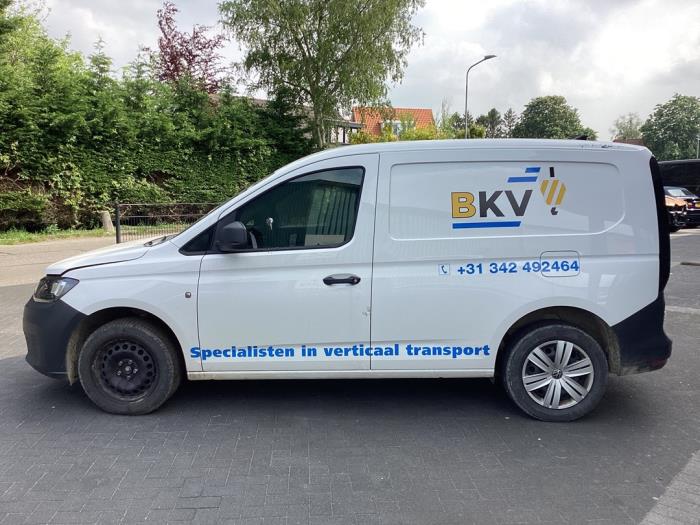 Volkswagen Caddy Cargo V 2.0 TDI BlueMotionTechnology Sloopvoertuig (2021, Wit)