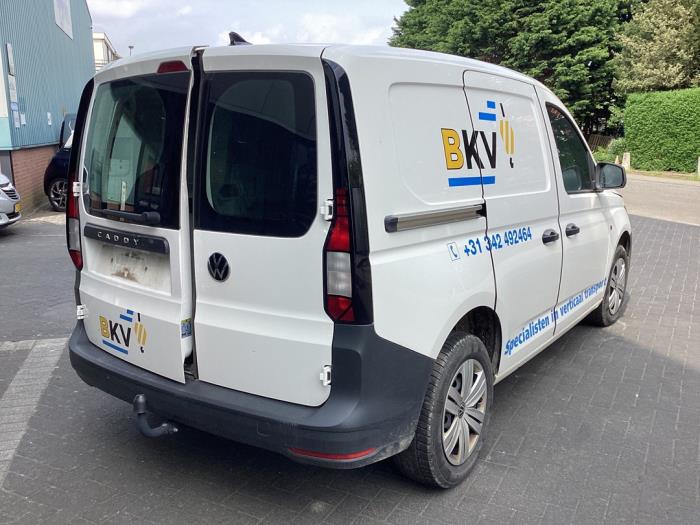 Volkswagen Caddy Cargo V 2.0 TDI BlueMotionTechnology Sloopvoertuig (2021, Wit)