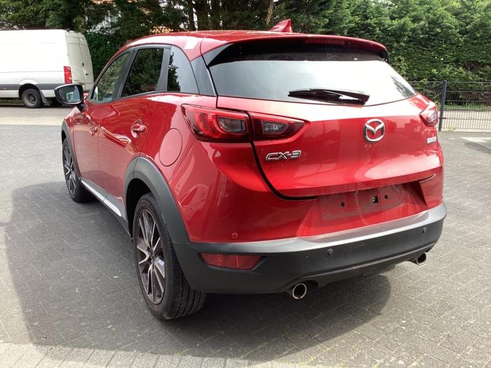 Mazda CX-3 2.0 SkyActiv-G 120 Sloopvoertuig (2017, Rood)