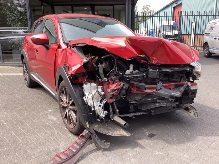 Mazda CX-3 2.0 SkyActiv-G 120 Sloopvoertuig (2017, Rood)