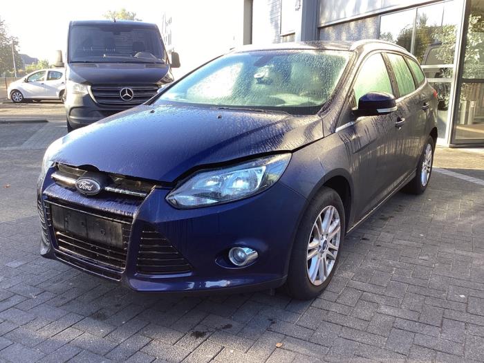 Ford Focus 3 Wagon 1.0 Ti-VCT EcoBoost 12V 125 Sloopvoertuig (2013, Blauw)
