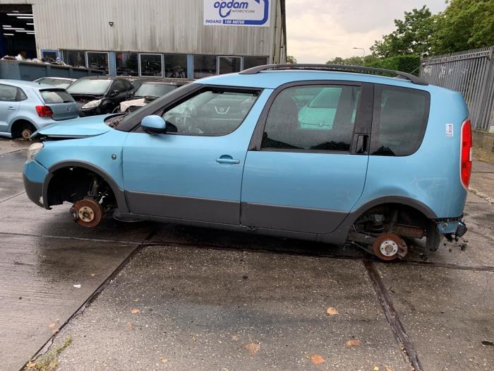 Skoda Roomster 1.2 TSI Sloopvoertuig (2012, Blauw)