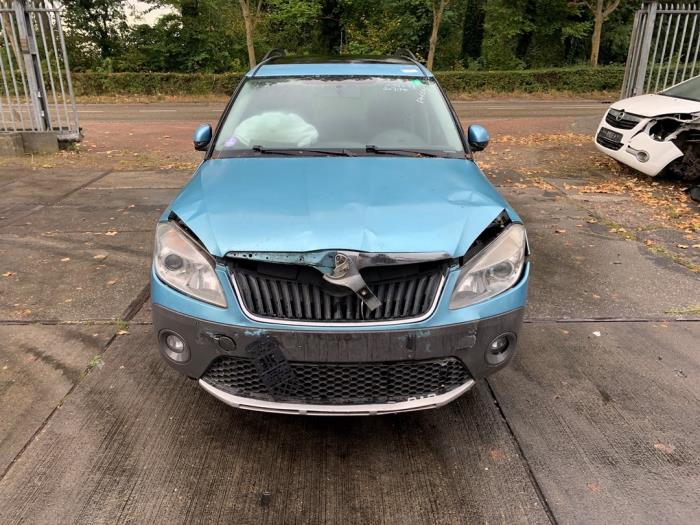 Skoda Roomster 1.2 TSI Sloopvoertuig (2012, Blauw)