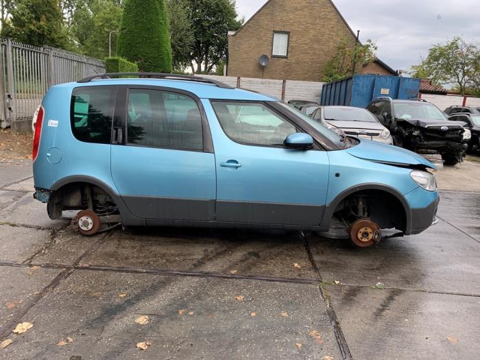 Skoda Roomster 1.2 TSI Sloopvoertuig (2012, Blauw)