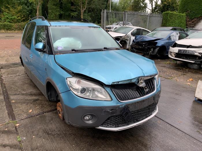 Skoda Roomster 1.2 TSI Sloopvoertuig (2012, Blauw)