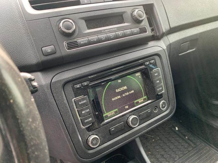 Skoda Roomster 1.2 TSI Sloopvoertuig (2012, Blauw)