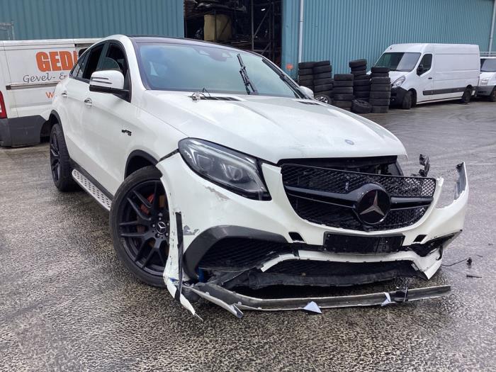 Mercedes GLE AMG Coupe 5.5 63 S AMG V8 biturbo 32V 4-Matic Sloopvoertuig (2015, Wit)