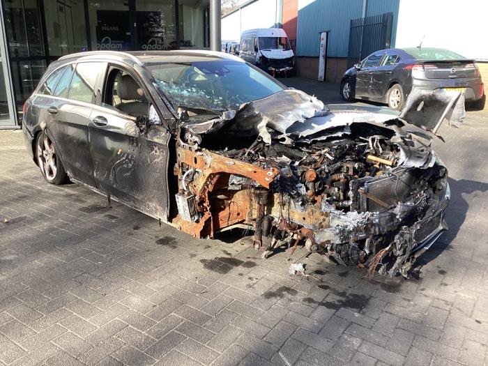 Mercedes C Estate C-350 e 2.0 16V Sloopvoertuig (2016, Grijs)