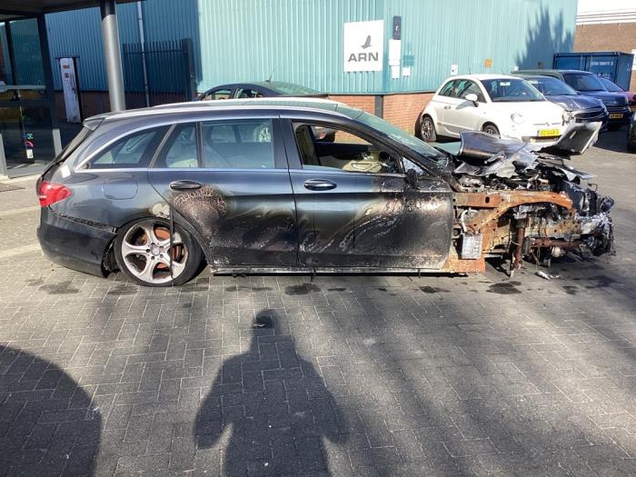 Mercedes C Estate C-350 e 2.0 16V Sloopvoertuig (2016, Grijs)